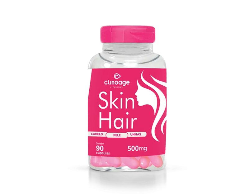 Skin Hair 90 Caps Clinoage